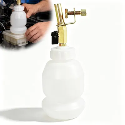 Image de Réservoir de liquide de frein de 1 litre avec clapet anti-retour, pour le remplacement du liquide de frein