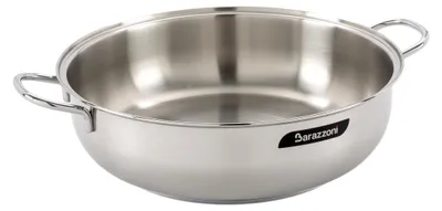 Produktbild von Barazzoni 266104028, 4,5 l, Edelstahl, Aluminium, Edelstahl, Edelstahl, Keramik, Gas, Halogen, Induktion, Versiegelte Platte, Edelstahl
