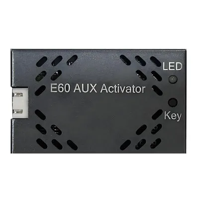 Image de Activateur audio Aux Ouvrez le menu Aux de la voiture d'origine pour BMW E60 E61 E63 E64 CCC 2003-2010