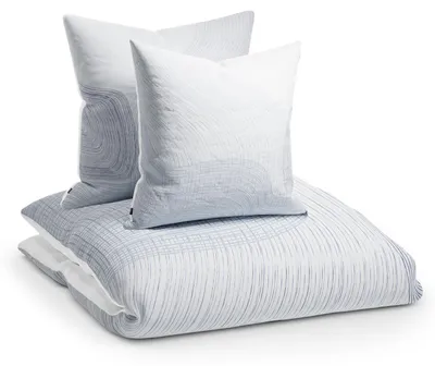 Produktbild von sleepwise Bettwäsche 240x220 Sommer Bettwäsche 3tlg- , Traumhaft Weich, Atmungsaktiv, Bügelfrei & Knitterfrei - Bettbezug Set aus gebürsteter Mikrofaser mit 65x65cm Kissenbezüge, Waves & Water