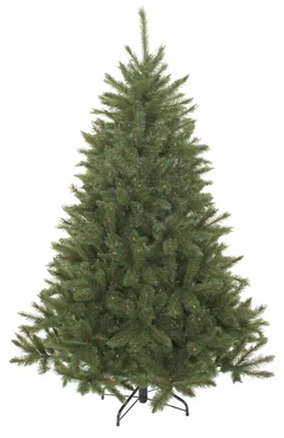 Produktbild von Weihnachtsbaum künstlich mit Metallständer Tannenbaum naturgetreu - H 185 und 215 cm Kunstbaum wetterfest für Innen und Außen