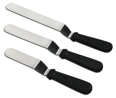 Tortenspatel-Set, 3-teilig, Edelstahl, 15,2/20,3/25,4 cm, spülmaschinenfest