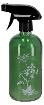 Produktbild von Esschert Design Sprühflasche S Grün mit Motiv Wiesenkerbel 0,5 Liter