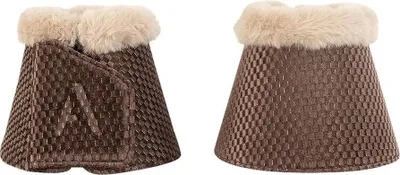 Zdjęcie produktu dla Anky Check Velvet Atb25009 Dzwonki do kopyt dla koni Brown L Brown L