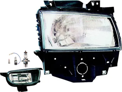 Produktbild von Scheinwerfer passend für VW Transporter T4 01/96-04/03 H4 R +Nebel+Leuc. 7D1941010E 7D1941010H 701941010K 701941018B 7D0941700B 7019417 Johns