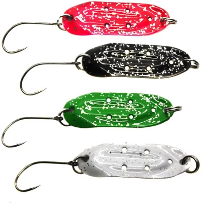 Produktbild von 4 Paladin Trout Spoons 3,4cm 2,4g - Blinker