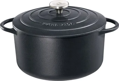 Produktbild von Küchenprofi Bratentopf rund, 28 cm schwarz PROVENCE