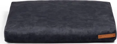Produktbild von Rexproduct - SoftPet Hundebett Hundematratze aus Recycling-Stoffen Abnehmbarer Bezug mit Reißverschluss Waschbar und Einfach zu Reinigen Größe S (40x50 cm) - Dunkelgrau