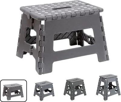 Produktbild von Famanu Klapphocker Tragkraft 150 kg - Grau