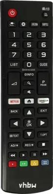 Produktbild von vhbw Fernbedienung Ersatz für LG AKB75375608 für Fernseher, TV - Ersatzfernbedienung