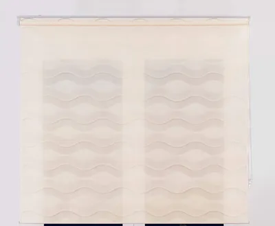 Doppelrollo Tag und Nacht, beige, 105 x 175 cm