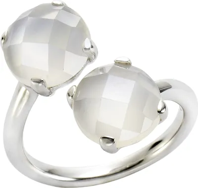 Produktbild von Jamelli Ring 925/- Sterling Silber weiß 056 (17,8) Mondstein weiß 273271071J