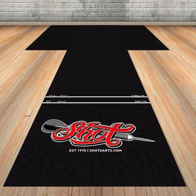Produktbild von Shot T-Mat Floor Protection 300x60 cm - Dartteppich