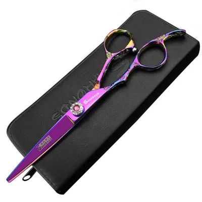 Produktbild von Linkshänder Friseurschere 6 Zoll Edelstahl Professionell