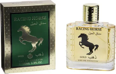 Image de RT RACING HORSE GOLD Parfum homme doux oriental 100ml jumelle de parfum