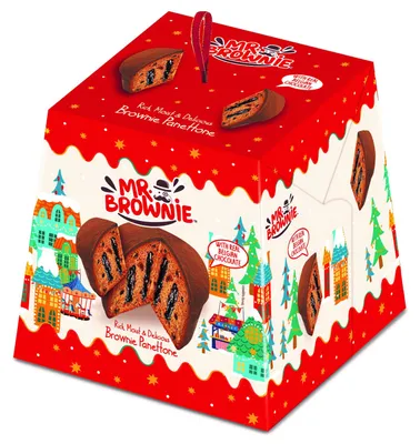 Produktbild von Mr. Brownie Brownie Panettone 500g