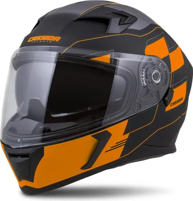 Immagine prodotto di casco integrale 3.0 RoxoR, CASSIDA (nero opaco/arancio/grigio, taglia XL)