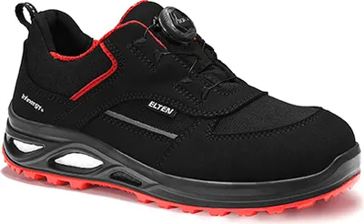 Produktbild von ELTEN Damne-Sicherheitshalbschuh HANNAH XXTL BOA black-red Low ESD S3 742561