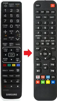 Produktbild von Fernbedienung passend für SAMSUNG AA59-00543A