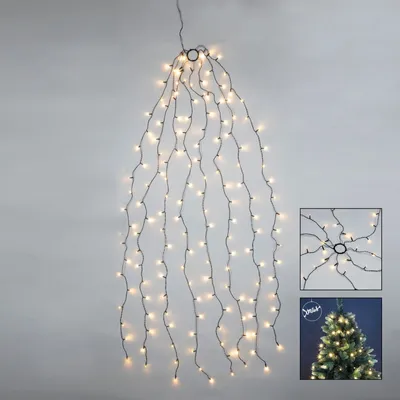 Produktbild von 160 LED Tannenbaumlichterkette Weihnachtsbaum Baumbeleuchtung
