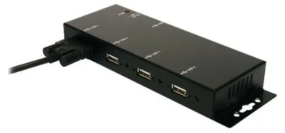 Imagen del producto de Exsys Ex 1166HMV: Concentrador (Hub) - 4 puertos USB 2.0 - Para escritorio