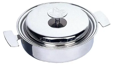 Schmortopf 20 cm mit Deckel, Edelstahl 18/10