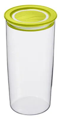 Produktbild von Rotho Vorratsdose Cristallo 1,2 L transparent-grün