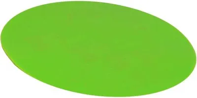 Produktbild von Famanu Trainingsscheiben - Markierungskegel aus robustem PVC - 23 cm Durchmesser - Grün