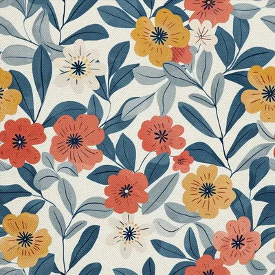Productafbeelding van Buitenkussens Oxford - Motief: Bloemen I DX5156