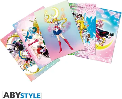Produktbild von SAILOR MOON - Postcards - Set 1 (14,8x10,5)