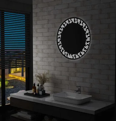 Obrázok produktu pre The Living Store Kúpeľňové zrkadlo s LED 70 cm