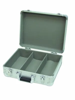 Immagine prodotto di Custodia per CD DJ PA con custodia in alluminio per 90 CD