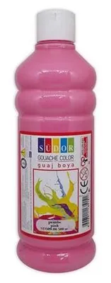 Produktbild von Temperafarbe, 500 ml, Marke Südor, Farbe: Rosa