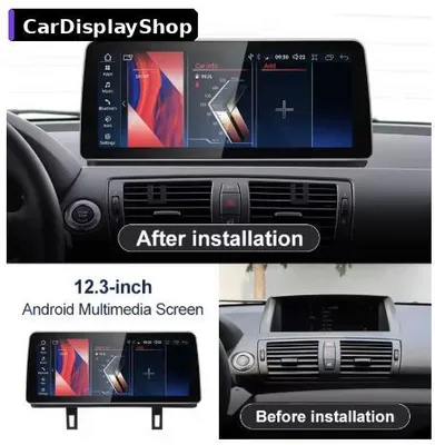 Produktbild von 10,25 Zoll Android 14 Display für BMW 1er E81 2007–2012 Originalsystem Snapdragon 665 8 GB/256 GB CarPlay & Android Auto