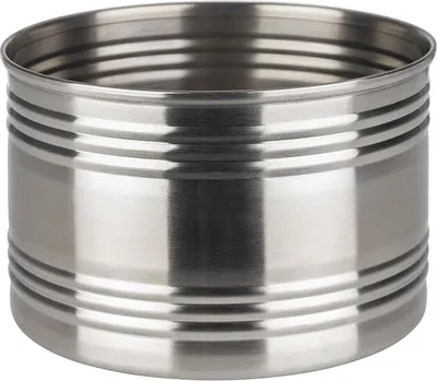 Produktbild von APS 40659 Schale SNACKCAN, Edelstahl mattiert, Ø 12 cm, Höhe 8 cm
