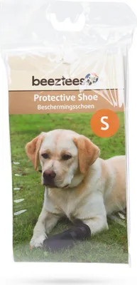 Obrázek produktu pro Beeztees Ochrana tlapek pro psy z neoprenu, černá, S, 2 ks