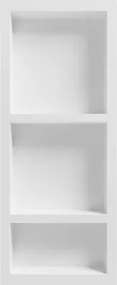 Produktbild von Mexen X-Wall-S SMC-Nischenregal mit Flansch 99,1 x 40,7 cm, weiß - 1901994109