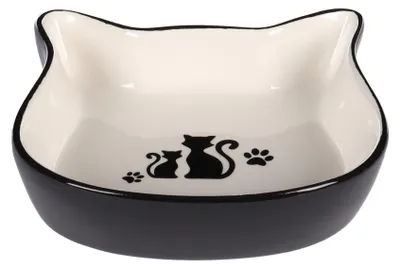 Image de Gamelle duo de chat en céramique