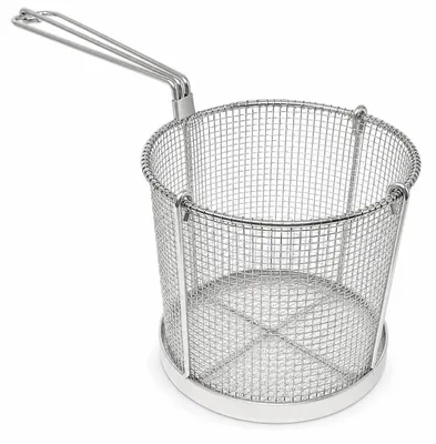 Productafbeelding van RVS spaghetti-zeef met handvat, 15 cm