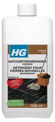 Produktbild von HG Natursteinreiniger pflegend 1L Bodenreiniger Hartstein