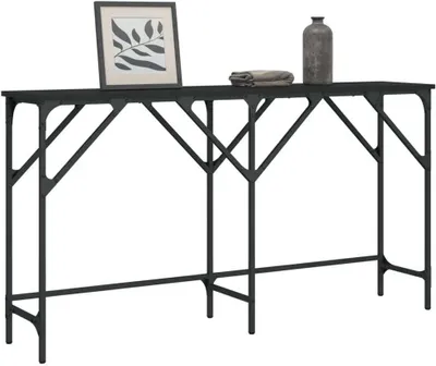 Produktbild von Möbel Konsolentisch Schwarz 140x29x75 cm Holzwerkstoff - Beistelltische &11423