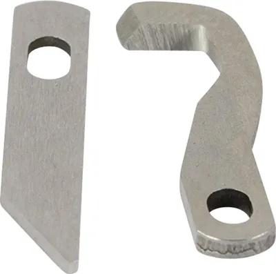 Produktbild von Messersatz (1x Ober- und 1x Untermesser) passend für Brother 1034D, 925D, 935D, 929D