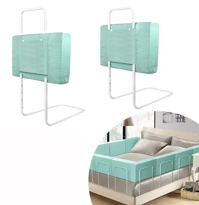 Imagen del producto de Barandilla ajustable para cama de niños, 60 cm de altura