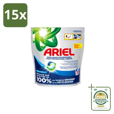 Produktbild von 15 x Ariel All-in-1 Pods Regular - Waschmittel - Vorratspackung - 15 Stücke