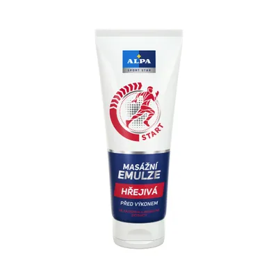 Obrázok produktu pre Alpa masážna emulzia 210ml Teplá
