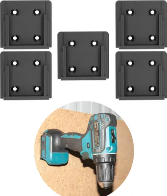 Produktbild von 5x Halter für Makita Gerätehalter Maschinenhalter Wandhalter Halterung 18V