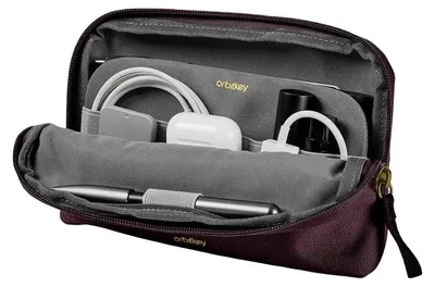Produktbild von Orbitkey Desk Pouch - Elektronik Organizer Tasche Plum