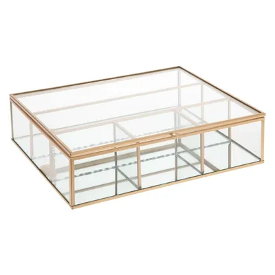 Produktbild von Schmuckschatulle "mood" goldfarben 27x7,5cm  - Atmosphera créateur d'intérieur