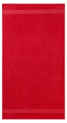 Produktbild von L-Merch - Badetuch, Unifarben LT1169 (180 cm x 100 cm) (Rot)