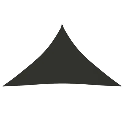 Produktbild von vidaXL Sonnensegel Oxford-Gewebe Dreieckig 5x5x6 m Anthrazit